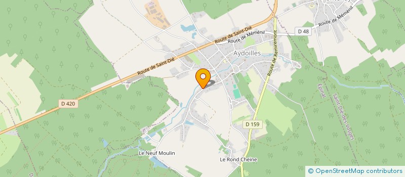 localisation de l'entreprise D ET P RALLYE PASSION DU MOULIN  DEYCIMONT