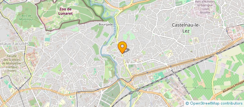 localisation de l'entreprise D ET S IMMO  CASTELNAU-LE-LEZ