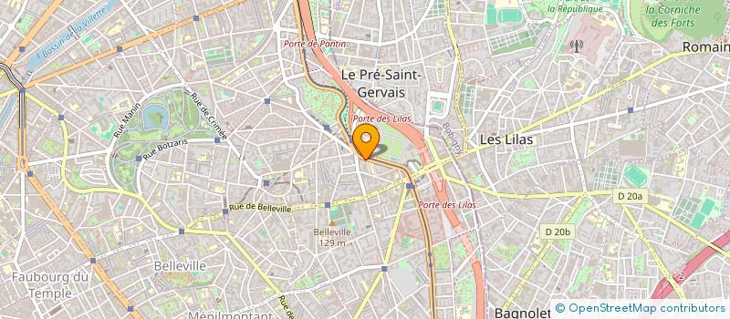 localisation de l'entreprise D'ETUDES ET DE RECHERCHES VALDIOR  PARIS