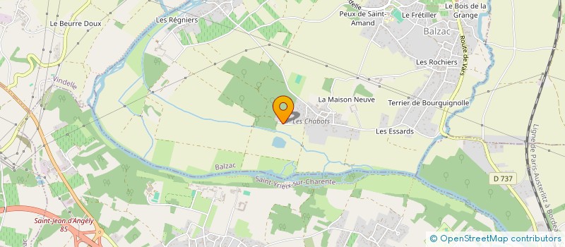 localisation de l'entreprise D'EUSKADI à BALZAC