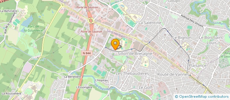 localisation de l'entreprise D. EXPERTISE à SAINT-HERBLAIN
