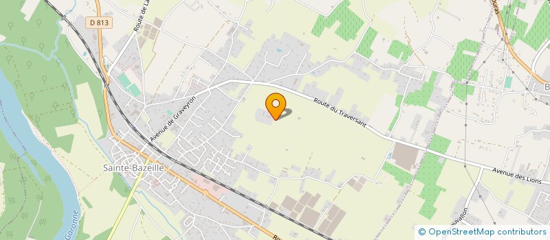 localisation de l'entreprise D'EXPLOITATION DES VERGERS DE LALANNE à GAUJAC