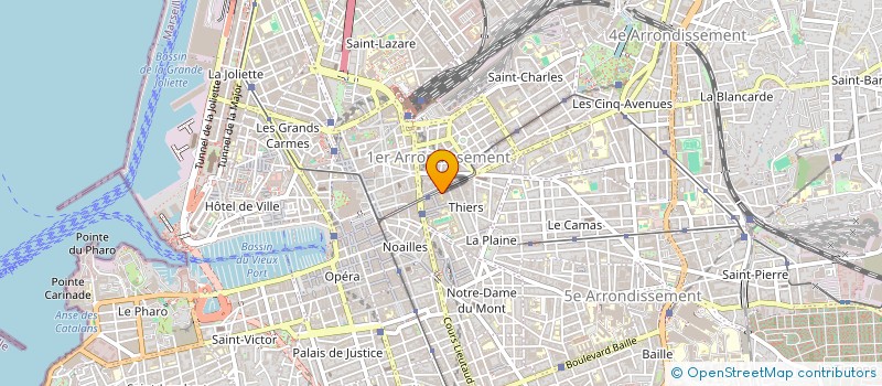 localisation de l'entreprise D EXPLOITATION PALAIS D ORIENT à MARSEILLE