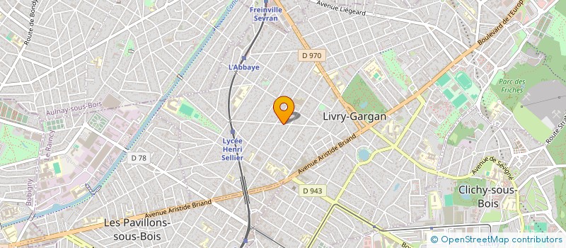 localisation de l'entreprise D.F.C à LIVRY-GARGAN
