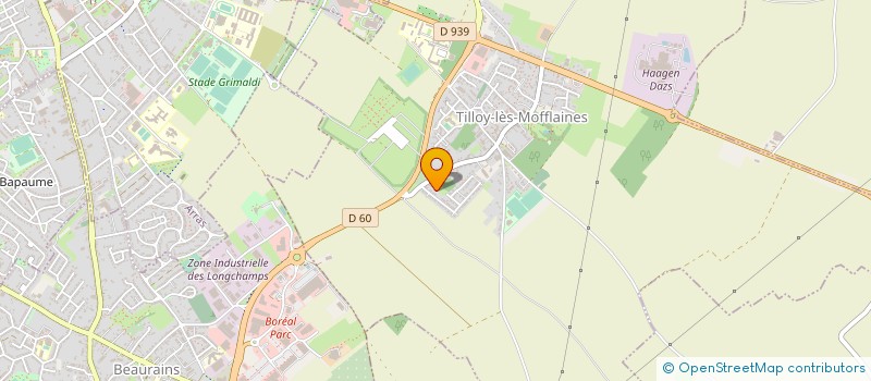 localisation de l'entreprise D.F.C.  TILLOY-LES-MOFFLAINES