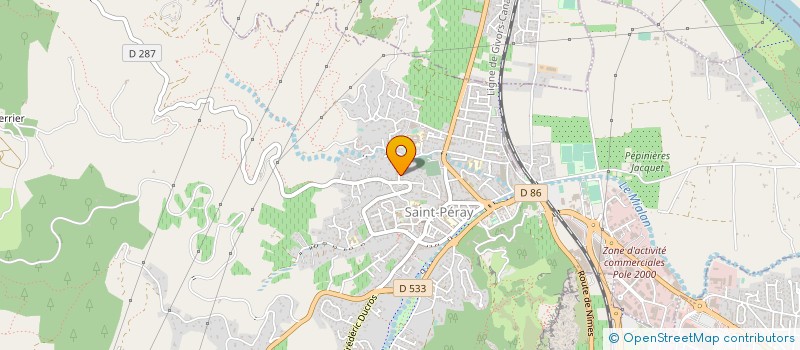 localisation de l'entreprise 'D.F. CONCEPT REMORQUES' à SAINT-PERAY