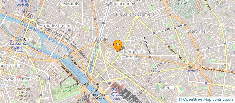 localisation de l'entreprise D.F.D. PARIS  PARIS