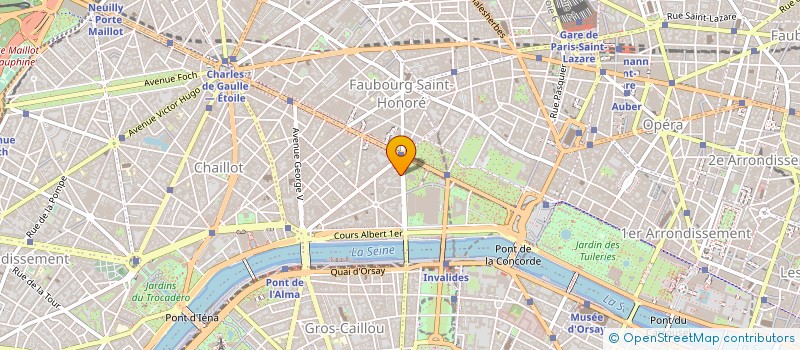 localisation de l'entreprise D.F.EXPORT à PARIS