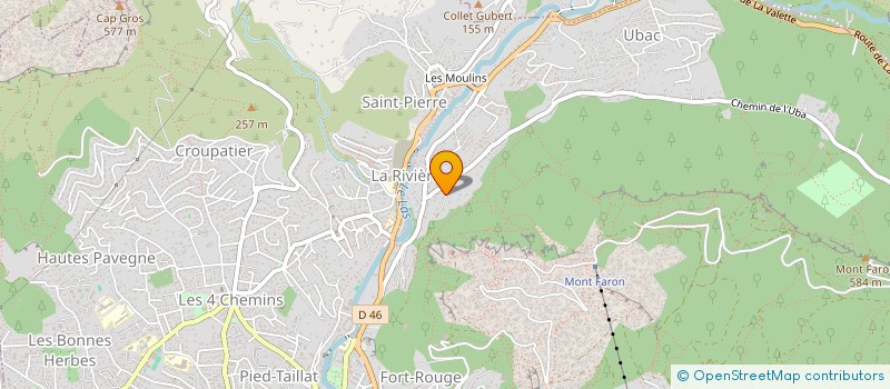 localisation de l'entreprise D.F.G.  TOULON