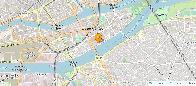 localisation de l'entreprise D.F.I 44  SAINT-GREGOIRE