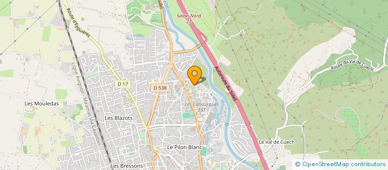 localisation de l'entreprise D.F.I DECO, FACADE, ISOLATION  SALON-DE-PROVENCE