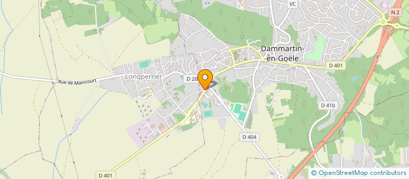 localisation de l'entreprise D F J INVESTISSEMENT à LONGPERRIER