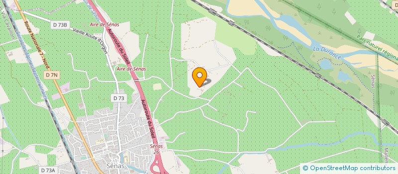 localisation de l'entreprise D F K PERFORMANCE  SENAS