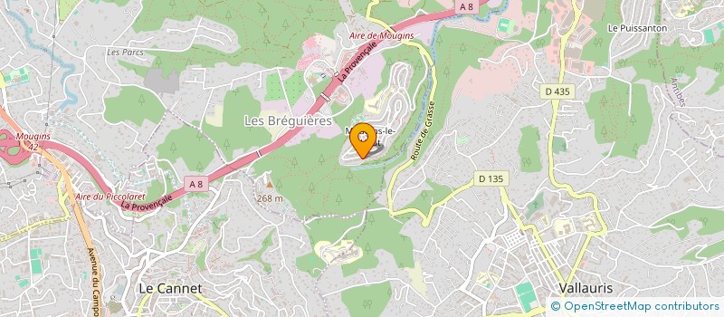 localisation de l'entreprise D-FACTORY  MOUGINS