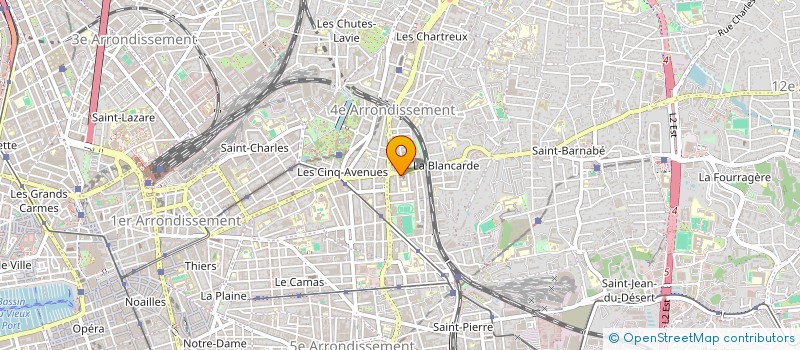 localisation de l'entreprise D FAST CARS à MARSEILLE 4EME