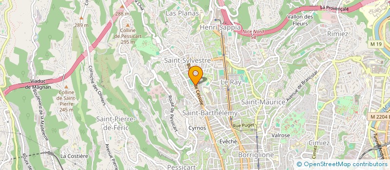 localisation de l'entreprise D'FERMETURES à NICE