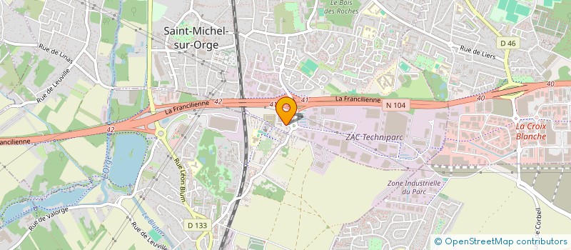 localisation de l'entreprise D FI GROUP à SAINT-MICHEL-SUR-ORGE