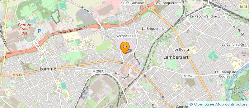 localisation de l'entreprise D'FIRST CAR à LILLE