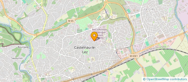 localisation de l'entreprise D. FRAYSSINET & FILLES  CLAPIERS