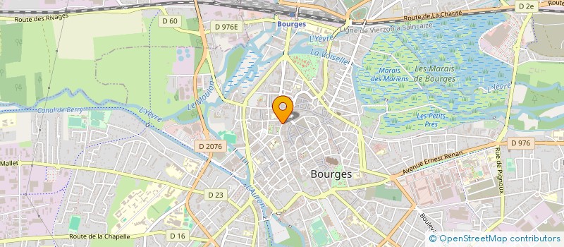 localisation de l'entreprise D. G à BOURGES