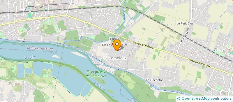 localisation de l'entreprise D   G  COMBLEUX