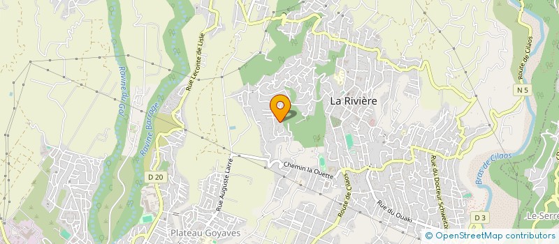 localisation de l'entreprise D/G  SAINT-LOUIS