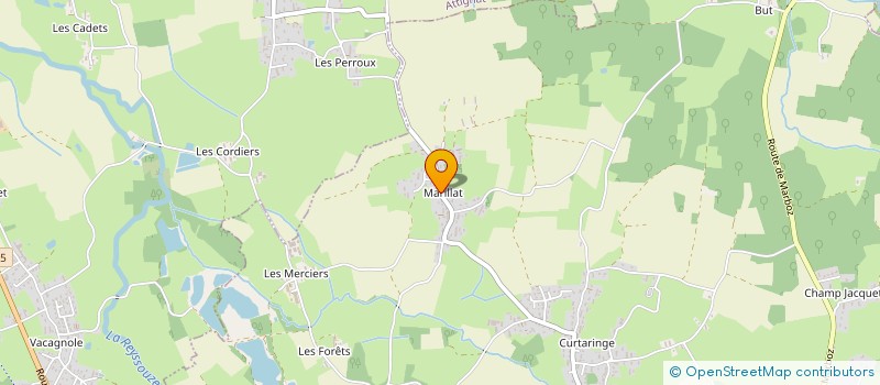 localisation de l'entreprise D-G BAT  VIRIAT