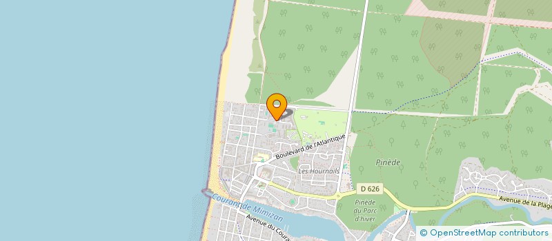 localisation de l'entreprise D&G BUSINESS  MIMIZAN