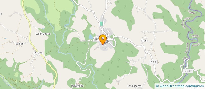 localisation de l'entreprise D.G.C.  LATRONQUIERE