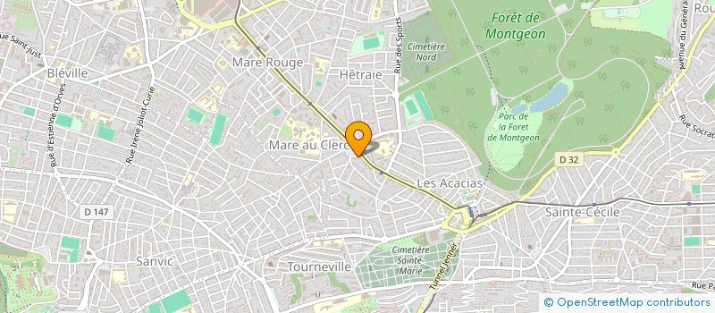 localisation de l'entreprise D.G. & C.V. à LE HAVRE