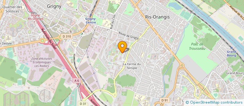 localisation de l'entreprise D G CLEAN  RIS-ORANGIS