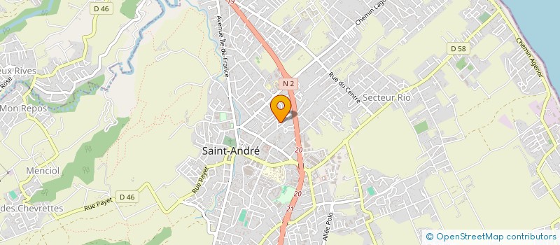 localisation de l'entreprise D G COMMERCE ET CONSEIL à SAINT-ANDRE