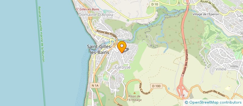 localisation de l'entreprise D&G ELECTRONIQUE à SAINT-PAUL