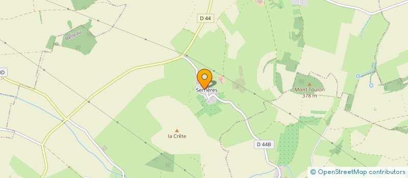 localisation de l'entreprise D & G FACADES  BELLEAU