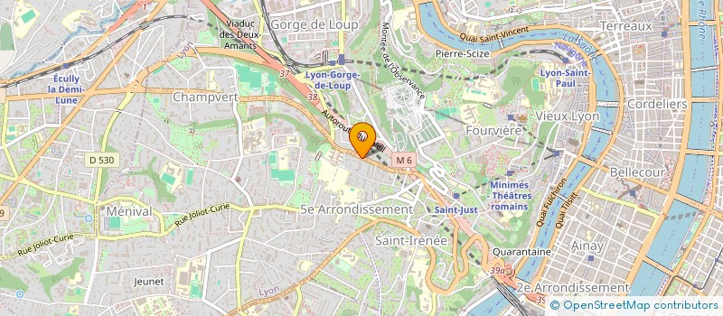 localisation de l'entreprise D&G-GEM  LYON