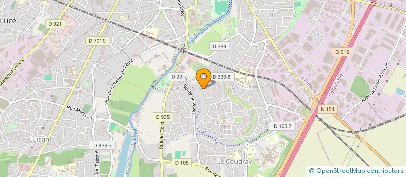localisation de l'entreprise D.G. IMMOBILIER à NOGENT-LE-PHAYE