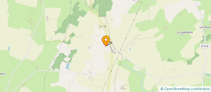 localisation de l'entreprise D.G IMMOBILIER  SAINT-HILAIRE-DU-MAINE