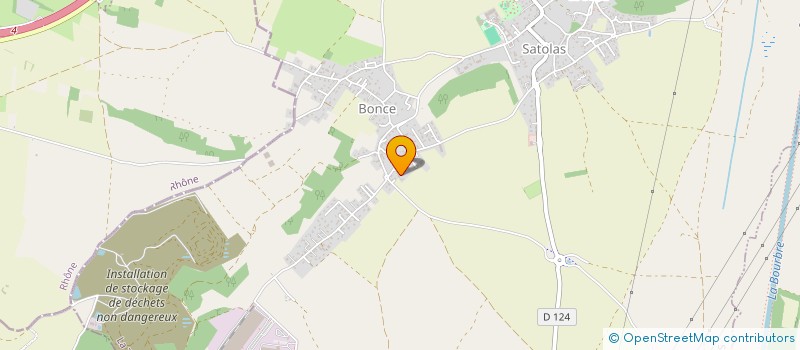 localisation de l'entreprise D.G INVEST  SATOLAS-ET-BONCE