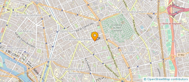 localisation de l'entreprise D G O FRANCE  PARIS