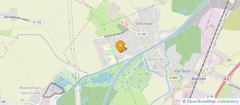 localisation de l'entreprise D.G.P. IMMOBILIER à BOUCHAIN