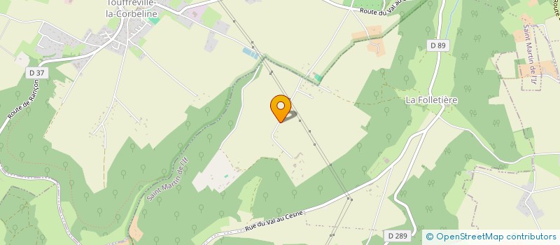 localisation de l'entreprise D G S à VALLIQUERVILLE