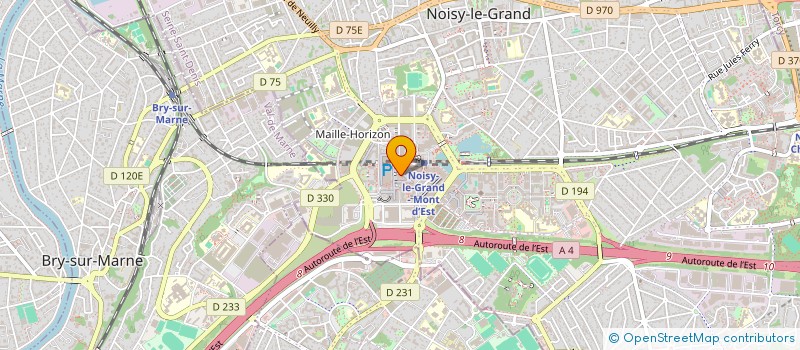 localisation de l'entreprise D.G.S.I. ACCUEIL SECURISE à NOISY-LE-GRAND