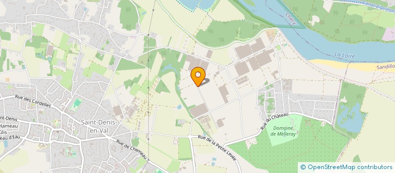 localisation de l'entreprise D.GAZON à SAINT-DENIS-EN-VAL