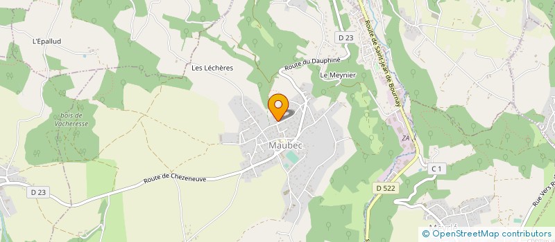 localisation de l'entreprise D'GINAUTO à SAINT-SAVIN