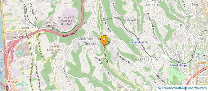 localisation de l'entreprise D'GIUGO à NICE