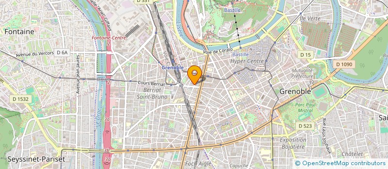 localisation de l'entreprise D'GRIF D'ENFER  GRENOBLE