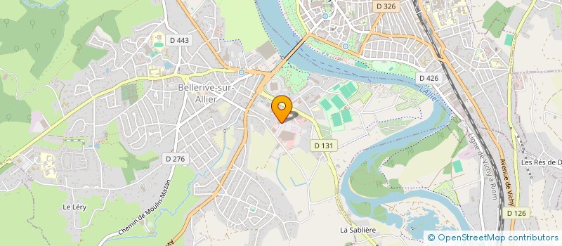 localisation de l'entreprise D'GRIFF MOTO 03 à BELLERIVE-SUR-ALLIER