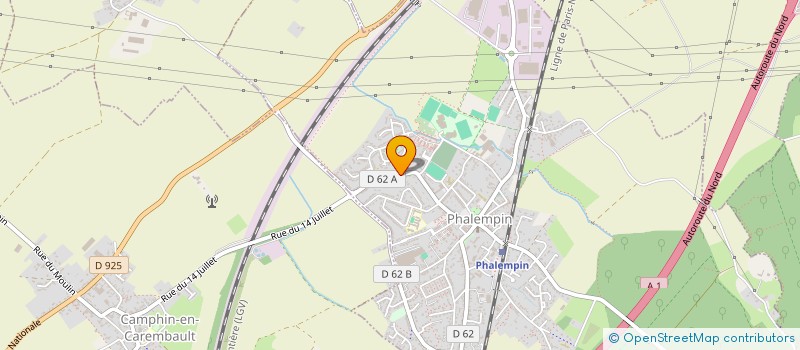 localisation de l'entreprise D.GUILBERT  SAILLY-LEZ-LANNOY