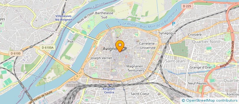 localisation de l'entreprise D&H à AVIGNON