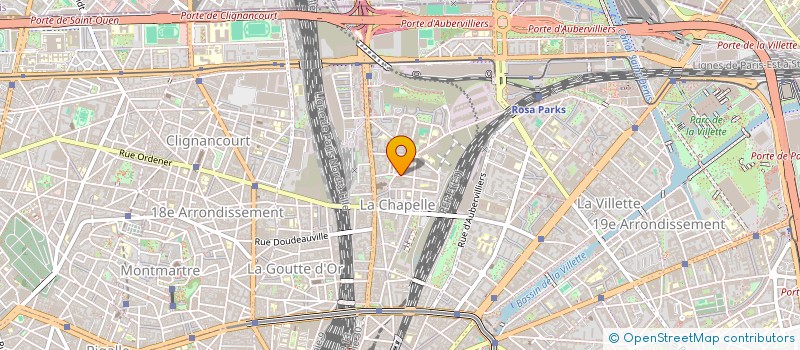 localisation de l'entreprise D.H. FRANCE  PARIS